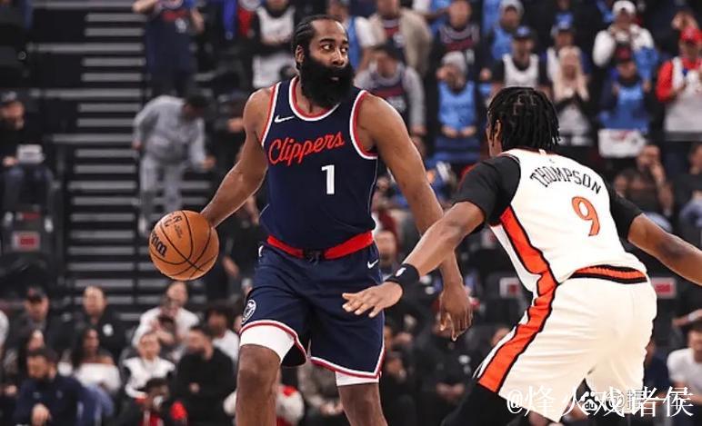 哈登创里程碑快船击败爵士终结连败 活塞力克奇才送对手8连败